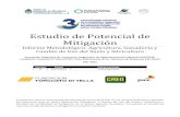 Estudio de Potencial de Mitigación - ArgentinaTabla 8: Subsector Ganadería de Carne - Ranking de opciones de mitigación .....16 Estudio de potencial de mitigación – Informe Metodológico