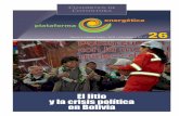 El litio y la crisis política en Bolivia...INFORME • 1 El litio y la crisis política en Bolivia P uesta en escena1.Fue parte de la propagan-da política del gobierno de Evo Morales