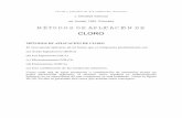 MÉTODOS DE APLICACIÓN DE CLORO - USALcidta.usal.es/cursos/ETAP/modulos/libros/metodos.pdf(tomado de la tabla XI-9) La aplicación de una dosis de cloro combinado (véase la figura