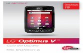 LG Optimus V · 2019-05-21 · Información importante sobre la salud y precauciones de seguridad 3 Precauciones adicionales s Mantenga la batería o el dispositivo secos y alejados