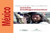 Observatorio de conflictos serie indigenismo México · 2019-06-03 · 29.Campeche:maya, tzeltal, mame, kanjobal, chol, ... de 5 años) eran hablantes de alguna lengua amerindia.