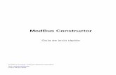 ModBus Constructor - KurySoftEl proyecto se puede utilizar para cuestionar el dispositivo en el modo “Master”, y para simular el dispositivo en el modo “Slave”. Además, en