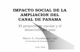 IMPACTO SOCIAL DE LA AMPLIACION DEL CANAL …bdigital.binal.ac.pa/bdp/artpma/impacto-ampliacion.pdf29.09.08 Marco A. Gandásegui, hijo 12 IMPACTO SOCIAL DE LA AMPLIACION DEL CANAL