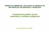 DERECHO AMBIENTAL APLICADO AL MANEJO DE MATERIALES ...cmas.siu.buap.mx/portal_pprd/.../97/2/ProcedimientoGralClasifResiduos.pdf · Manejo de residuos peligrosos de 5.2 a 6.4 millones