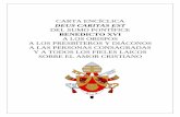 CARTA ENCÍCLICA DEUS CARITAS EST DEL SUMO PONTÍFICE … Caritas Est Spanish.pdf · 2009-08-27 · muchos templos. El eros se celebraba, pues, como fuerza divina, como comunión