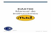 DA8700 Manual de instrucciones - MAD Veenendaal · Estuche de protección 1. Resumen Resumen. TH8750155 20-02-2015 MAD Disc Aligner es 4 DA8700 Resumen ... No sobrecargue le rectificadora