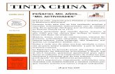 Ayuntamiento de Peñafiel - TINTA CHINA · 2015-05-14 · con Clara para Carina, la hermana de ésta, y entra en un juego del que va perdiendo poco a poco el control. Página 3 La