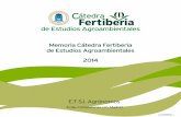Cátedra - Fertiberia · 2015-05-26 · descripción de la importancia del olivar en España. Seguidamente, habló sobre la fertilización foliar en el olivar, sus ventajas e inconvenientes