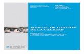 SERIE TEMATICA 01 - MANUAL CALIDAD · SENASA / DILAB / MANUAL DE GESTION DE LA CALIDAD (ISO 17025) - Versión informativa de copia no controlada a octubre de 2008 7 II. 4 - OBJETIVOS