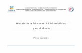 Historia de la Educación Inicial en México y en el Mundo · Aplica modelos y metodologías de la educación inicial enmarcados en la legislación, leyes y reglamentos vigentes ...
