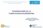 EPIDEMIOLOGÍA DE LA TUBERCULOSIS EN …...Introducción • La Tuberculosis es una prioridad de salud pública global. • En 2009 se registraron en el mundo 9,4 millones de casos