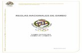 2017 FELODA Reglas Nacionales de SAMBO - fmlucha.es · 2 PRÓLOGO Como todas las disciplinas deportivas, el SAMBO obedece a reglas que constituyen la "Ley del Juego" y defienden su