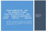 Documento de planeación estratégica de los … · Web viewDocumento de planeación estratégica de los indicadores car 2019 – 2023 El CIDESI, como Centro Público de Investigación