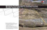 Barreras flexibles contra deslizamientos de tierras: La solución … · 2013-05-15 · deslizamientos de tierras de una altura de 4 m con la malla de cable en espiral SPIDER ...