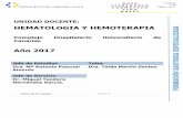 HEMATOLOGIA Y HEMOTERAPIA · en el apartado 6 de la orden SCO/3254/2006, de 2 de octubre . ... − Biología de la eritropoyesis, diferenciación eritroide y maduración. ... −