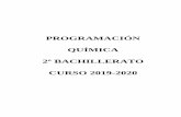 PROGRAMACIÓN QUÍMICA 2º BACHILLERATO CURSO 2019-2020ieslaserna.com/2019-20/pdf/programaciones/2bac/quimica.pdf · ies la serna/ dpto fq/ quÍmica 2º bachillerato/ curso 2019-2020