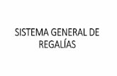 SISTEMA GENERAL DE REGALÍAS - Esumer · 2. Proyectos de dotación y reposición de equipos biomédicos e industrial hospitalario, necesarios para la adecuada prestación de los servicios