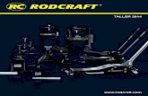 TALLER 2014etools.rodcraft.com/rc/documents/mkg/RC_WSE_ES.pdf · 2019-07-10 · RH135 8951082025 Modelo N.º de pieza RH290 8951082031 - gato de aluminio muy ligero - ideal para servicios