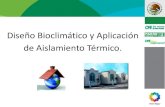 Diseño Bioclimático y Aplicación de Aislamiento Térmico. · 2017-01-23 · Vivienda Sustentable Una Vivienda Sustentable es aquella que tiene un mayor aprovechamiento de los recursos