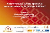 Curso Virtual: ¿Cómo aplicar la comunicación en la …...masivos de la población de Llacanora, Cajabamba, Namora y San Juan en Cajamarca. Fuente: Plan Estratégico de Comunicaciones