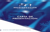 CARTA DE PRESENTACIÓNrmrefrigeracion.com/carta-rm.pdf · 2019-05-17 · para cocinas industriales, de hoteles, restaurantes, negocios de cafeterías, pasterlerías, carnicerías