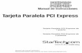 Tarjeta Paralela PCI Express - StarTech.com• Conecte el equipo en el tomacorriente de un circuito diferente al que está conectado el receptor • Consulte con el distribuidor o