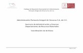 Administración Portuaria Integral de Veracruz S.A. de C.V ... · Conformación de las series con sus características generales Estudio comparativo de las series complementarias