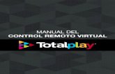 Control remoto virtual Totalplay · Para cambiar de canal, desliza tu dedo de arriba hacia abajo. Ahora gira en círculos para alternar entre canales. También puedes hacer clic en
