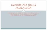 GEOGRAFÍA DE LA POBLACIÓN - Educastur Blogblog.educastur.es/geofreije/files/2010/11/presentacion-poblacion.pdf · Volumen o Tamaño. •El volumen o tamaño de una población se