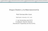Angus Deaton y la Macroeconomía - El Corte Ingléssgfm.elcorteingles.es/SGFM/FRA/recursos/conferencias/ppt/647336264_18122015122129.pdfLa Macro Moderna Deaton: Restricciones al Ahorro