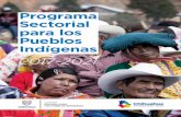 Programa Sectorial para los Pueblos IndígenasPrograma Sectorial para los Pueblos Indígenas 2 1 Sistema de indicadores sobre la población indígena de México con base en: INEGI