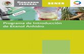 Programa de Introducción de Etanol Anhidroconadesuca.gob.mx/DocumentosEficProductiva/5.- Sustentabilidad/6... · cos, que nos permitan avanzar en el cumplimiento de los objetivos