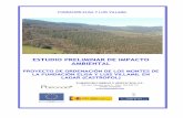 Estudio Preliminar de Impacto Ambiental...PROYECTO DE ORDENACIÓN DE LOS MONTES DE LA FUNDACIÓN ELISA Y LUIS VILLAMIL EN LAGAR (CASTROPOL) ESTUDIO PRELIMINAR DE IMPACTO AMBIENTAL