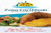 zonacaribbean.comzonacaribbean.com/wp-content/uploads/2019/09/menu-.pdfDeditos de pollo confeccionados en nuestra cocina, sazonados con Limón y sazones naturales, servido con salsa