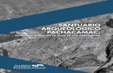 SANTUARIO ARQUEOLÓGICO PACHACAMACpachacamac.cultura.pe/sites/default/files/investi... · de la sierra, que forman parte de la red vial establecida por los incas en base a la articulación