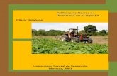 Políticas de tierras en Venezuela en el siglo XXsaber.ula.ve/ciaal/publicaciones/pdfs-tesis/br_politicas...del tratamiento de la cuestión agraria en Venezuela a lo largo del siglo
