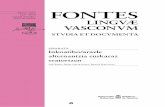 Fontes - Cultura Gobierno de Navarra · 2018-12-21 · gument, we get the inchoative variant. Following Wood (2016), we argue that the lack of alternation found in some verbs is due
