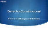 Aspectos Legales de la Comunicación...Doctrina y legislación sobre unicamarismo y bicamarismo México contempla la división de Poderes, de acuerdo al artículo 49 de la Constitución