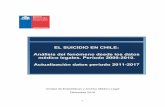 EL SUICIDIO EN CHILE: Análisis del fenómeno desde los ... EN CHILE 2000-2010... · 3 EL SUICIDIO EN CHILE: Análisis del fenómeno desde los datos médico legales. Período 2000-2010.