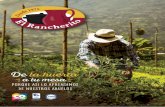 MENÚ COMPLETO - El Rancherito · 2019-09-10 · Vaso de leche con panelita Mazamorra con leche y panelita Claro con leche y panelita Jarra de claro con leche y panelita Pony malta
