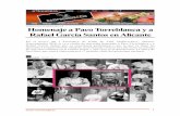 NOTICIAS GASTRONÓMICAS Homenaje a Paco Torreblanca y a ... · entonces los premios internacionales, así como sus logros en la cocina dulce, no han cesado. En 2004, recibe el encargo