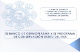 EL BANCO DE GERMOPLASMA Y EL PROGRAMA DE …el banco de germoplasma y el programa de conservaciÓn exsitu del inia jornada sobre la conservaciÓn exsitu de los recursos genÉticos