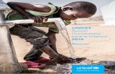 UNICEF Acción Humanitaria para la Infancia 2016 · cientos de miles de niños, hemos trabajado para proporcionar acceso a agua potable a más de medio millón de personas, y ayudado