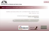 ESPECIALIZACIÓN EN LITERATURA MEXICANA DEL SIGLO XX · ESPECIALIZACIÓN EN LITERATURA MEXICANA DEL SIGLO XX NACIONALIDAD DATOS GENERALES El 99% de los egresados de la Especialización