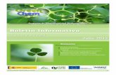 Boletin Informativo GreenChem Julio 2012 · 2019-07-01 · 4 de noviembre, por el que se implanta el sistema armonizado comunitario de autorización para comercializar y ulizar productos