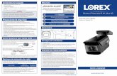 Serie LNB9232 - Guía de inicio rápido · Guía de inicio rápido Versión en Español 1.0 ... Si utiliza un adaptador de corriente continua con la cámara, se REQUIERE un alimentador