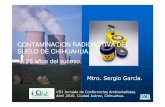 CONTAMINACION RADIOACTIVA DEL SUELO DE … Jor Conf Amb Ene-Jun 2010/Contaminación Radioactiva...Juárez, Chihuahua, México, un técnico de mantenimiento de una empresa médica desarmó