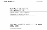 Videocámara Digital HD · (STD) grabadas en tarjetas de memoria SD no se pueden reproducir en equipos de AV de otros fabricantes. Discos grabados con calidad de imagen HD (alta definición)