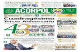 página ACORPOLacorpol.com.co/wp-content/uploads/2018/03/edicion_200_Febrero_2018.pdf · plo, a raíz de ese Bogotazo en esa luctuosa fecha, la Presiden-cia dio de baja a todo el