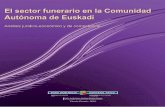 El sector funerario en la Comunidad Autónoma de Euskadi · mercado, a través del cálculo de cuotas de mercado de los operadores y del Índice Herfindhal-Hirschman (IHH). Como elemento